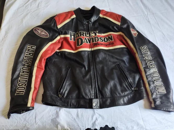 Jaqueta de couro Harley Davidson