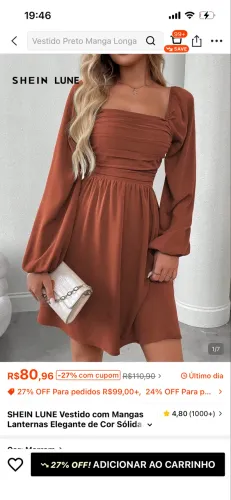 Vestido Shein