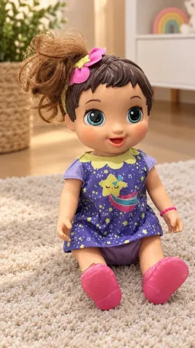 Boneca baby alive que cresce e fala