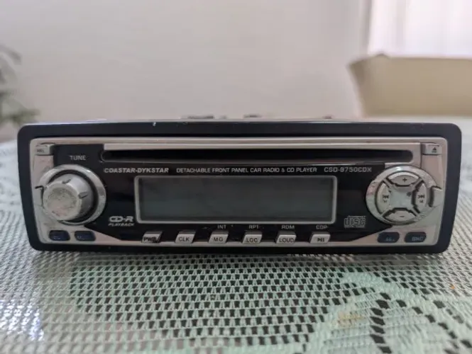 Coastar Dykstar - Detachable Front Panel Car Radio & CD Player CSD-8750CDX