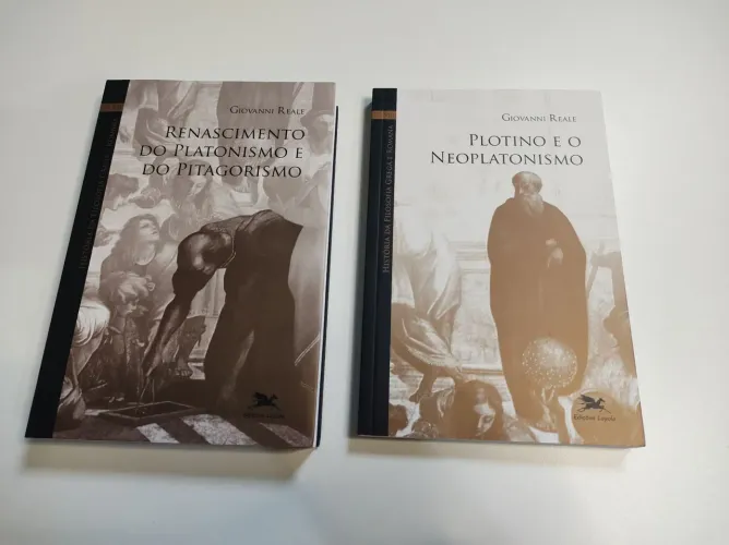 História da Filosofia Grega e Romana por Giovanni Reale vol 7 e 8, Edições Loyola