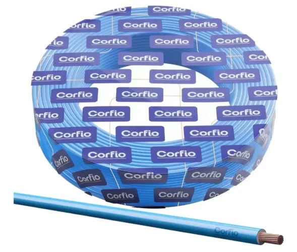 CABO ELÉTRICO FLEXÍVEL 2,5mm 100m Corfio azul 