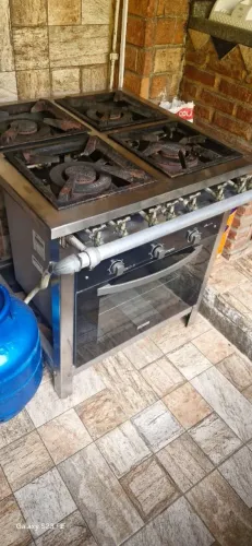 Fogão Industrial Aço inox 2mm