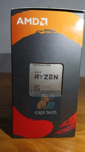 Processador Ryzen 5 5600 C/Caixa - AM4 3.6 a 4.4ghz