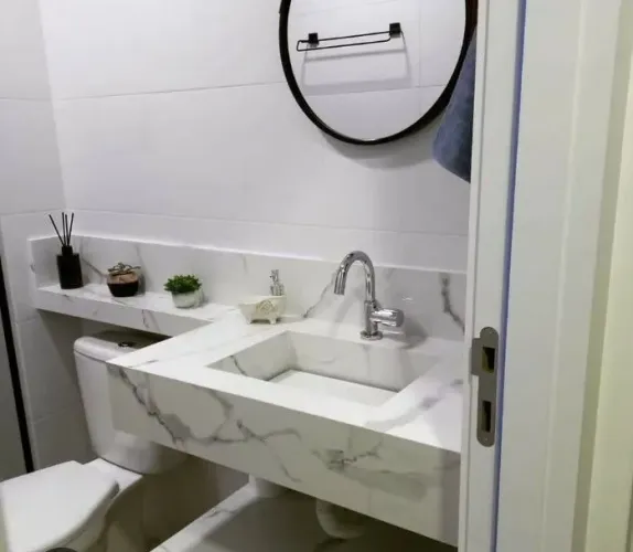 Cuba esculpida em porcelanato fabricamos