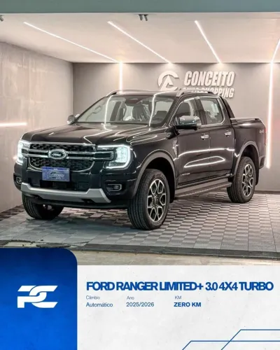 Ford Ranger Limited+ 3.0 V6 4X4 CD TB DIE AUT 2026