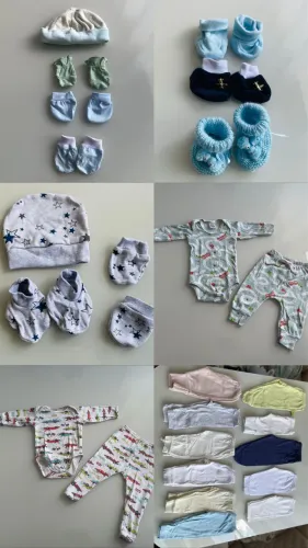 Lote de roupa rn/p menino 