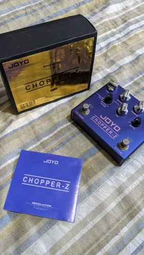 Pedal de guitarra Chopper Z Joyo pre amp