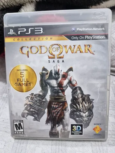 God of war saga(1,2 e 3) e god of war ascension