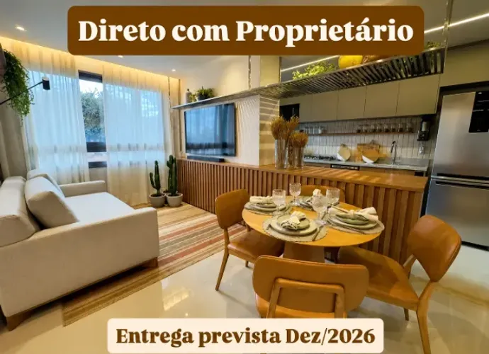 ÁGIO 7SUL Apartamento 2 quartos vista interna - Park Sul Asa Sul 7 Sul SMAS