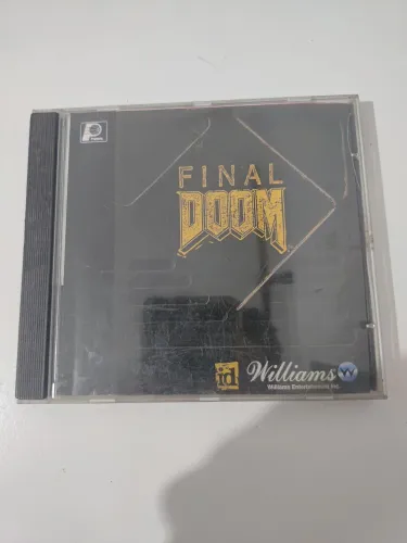 Final Doom PS1 - Prensado de época (Midia prata)