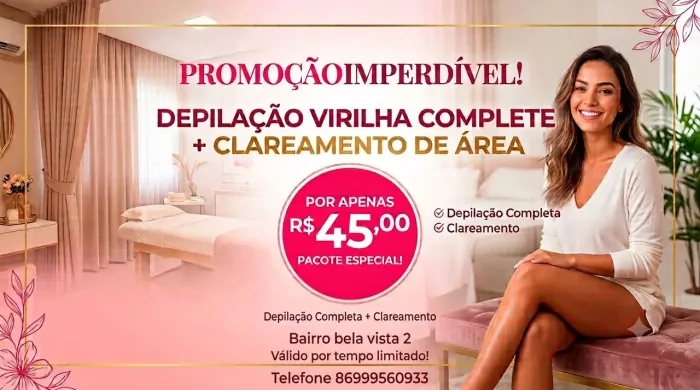 Depilação corporal 