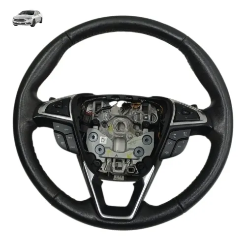 Volante Direção Multifuncional Paddle Shift Ford Fusion 2017 Preto