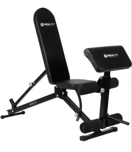 BANCO 10X1 P/ SUPINO COM ROSCA SCOTT CADEIRA EXTENSORA