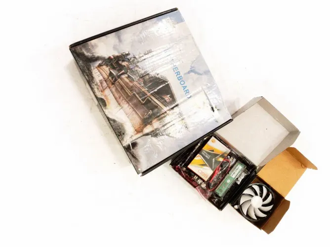 Kit-Placa mãe B75 BTC + SSD+Culer+Processador+Ram 4G