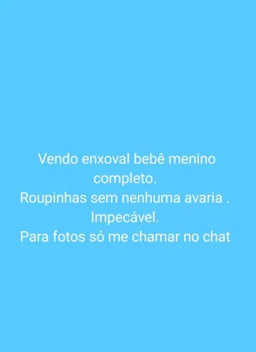 Enxoval bebê menino