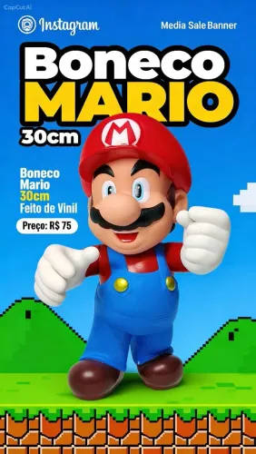 Mario vinil 30cm