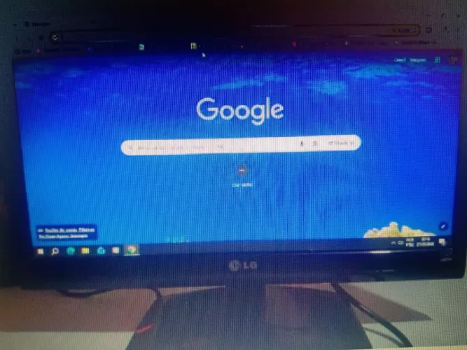 Monitor LG 19 Polegadas E1941S Completo Com base