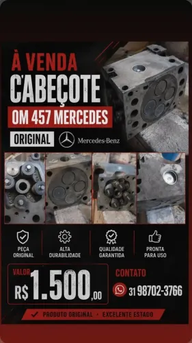 Cabeçote MB OM 457