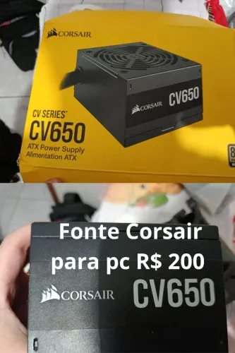 Fonte Corsair CV 650