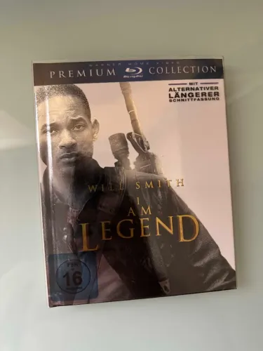 Blu-ray Digibook / Eu Sou A Lenda / Importado