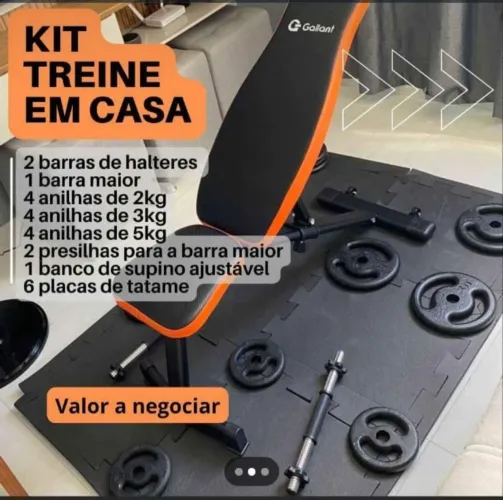 Kit musculação