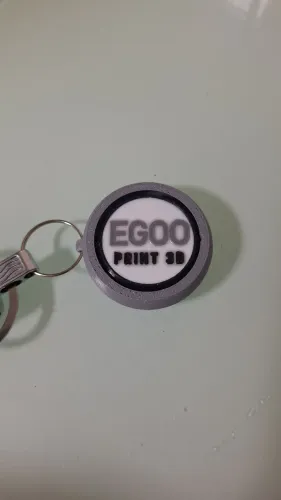 Chaveiro personalizado giratório 