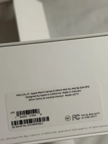 Apple watch series 8 45mm