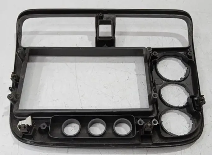 Moldura Painel Som Honda Civic 2001 - 2006 Preto
