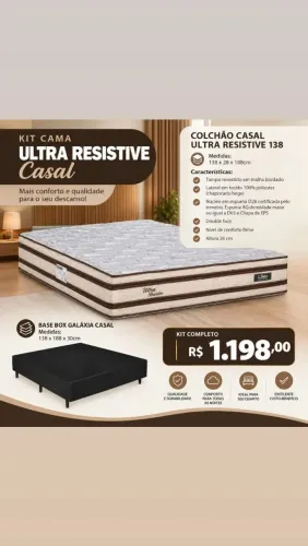 Cama box casal mara