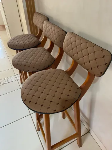 Kit com 3 banquetas