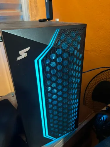 Pc gamer Ryzen 5 5500, rx 580, 16gb ram 240gb COM MOMITOR E PERIFÉRICOS!