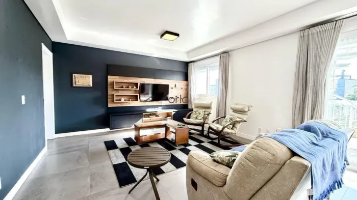 Apartamento mobiliado com 3 suítes à venda, 185 m² - Condomnio Rossi Atlântida - Xangri-lá