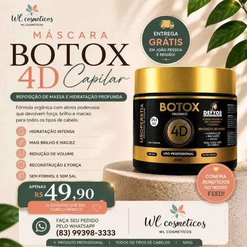 Botox 4D - 500G