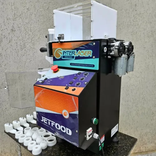 MÁQUINA DE SALGADOS NA CAIXA, JET FOOD INTERLASER