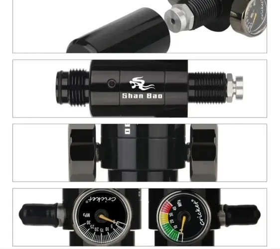 válvula reguladora de pressão HPA/PCP da marca Shan Bao