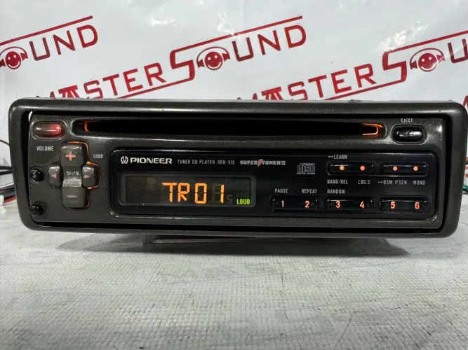 Frente som pioneer deh-515 cor âmbar impecável iluminação e serigrafia 100% na oferta 