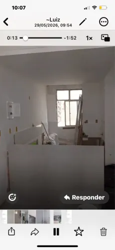 Quartos individuais em apt mobiliado.