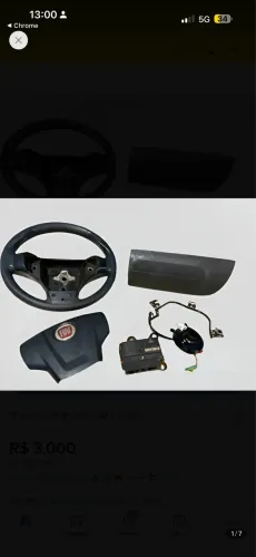 Kit airbag Fiat Strada