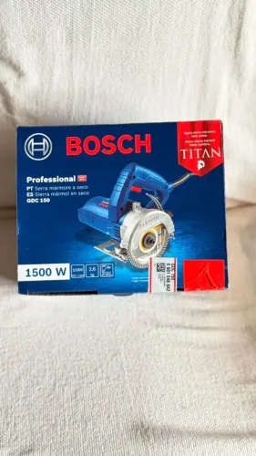 Serra Mármore Bosch GDC 150 Titan 1500W Professional (Na Caixa, lacrada)