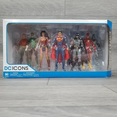 Liga Da Justiça Rebirth Justice League Box Dc Icons (Usado)