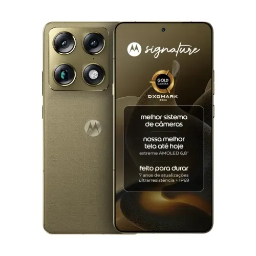 Smartphone Motorola Signature Verde 24gb / 512gb *Lacrado*
