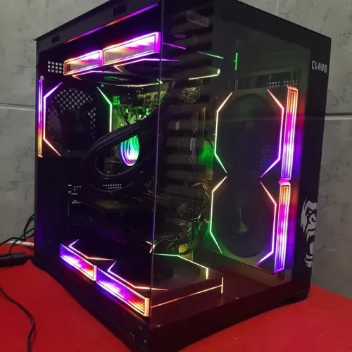 Gabinete Gamer Aquário Vidro Temperado - Novo na Caixa / Pronta Entrega