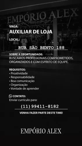 Vaga de emprego