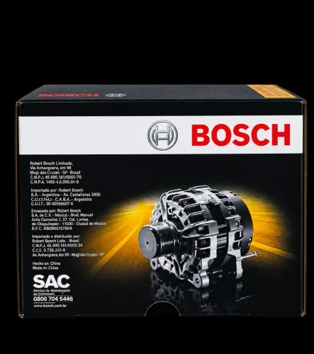 Alternador bosh 28V 100A 0 124 655 026 Scania