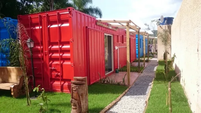 Kitnet Dupla Container 12 mts