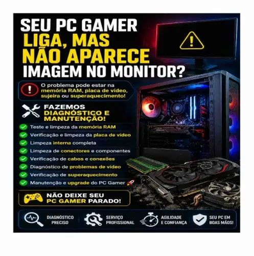 Seu computador não dar video? Pode ser memória ram e placa de video !