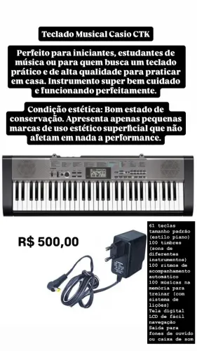 Teclado Casio CTK