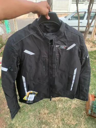 JAQUETA MOTOCICLISTA  499,00 Fazemos entrega 