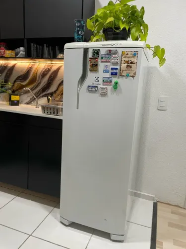 Geladeira Electrolux RE31 Branca 240L 127V Muito Conservada